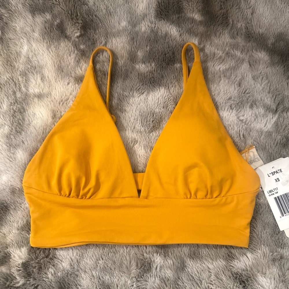L*Space Women's BRZ Olivia Bikini Top Size XS